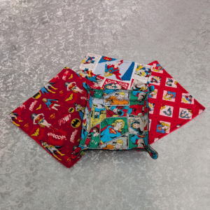 DC Heroes Print Pop Up Fabric Tray