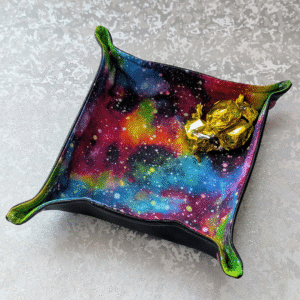 Galaxy Print Pop Up Fabric Tray