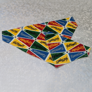 Harry Potter House Flags Dog Bandana