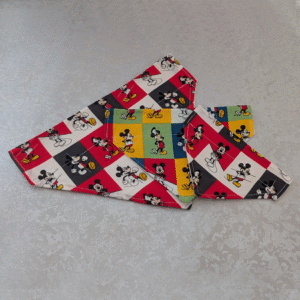Mickey Mouse Blocks Dog Bandana