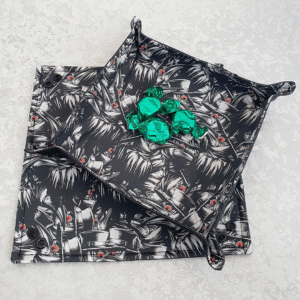 Plague Doctor Print Pop Up Fabric Tray
