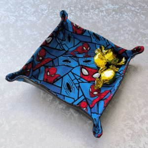 Marvel Spiderman Print Pop Up Fabric Tray