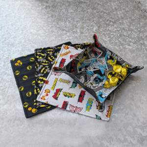 Batman Comic Print Pop Up Fabric Tray