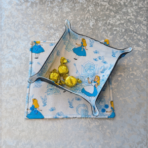 Disney Alice In Wonderland Print Pop Up Fabric Tray