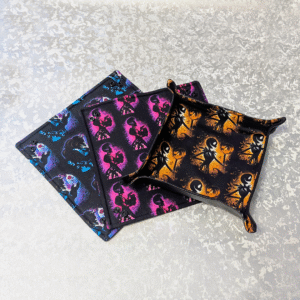Disney Villian Black Series Print Pop Up Fabric Tray