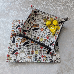 Studio Ghibli Print Pop Up Fabric Tray