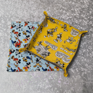 Mickey Mouse Retro Print Pop Up Fabric Tray