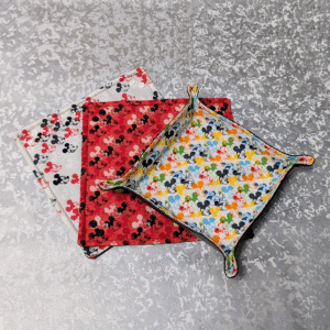 Mickey Mouse Heads (Small) Print Pop Up Fabric Tray