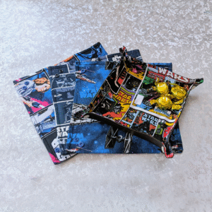 Star Wars Print Pop Up Fabric Tray