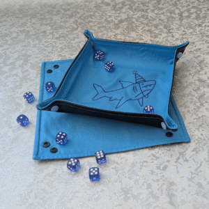 Party Shark Decal Pop Up Fabric Tray